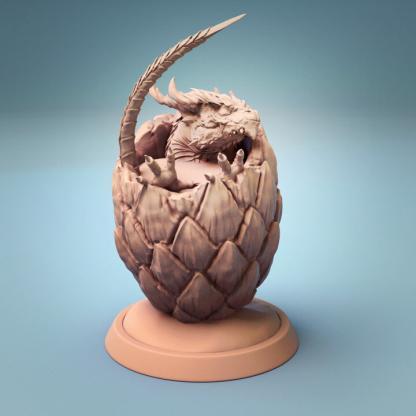 Tabletop Figur Dragon Egg Single von Lord of the Print