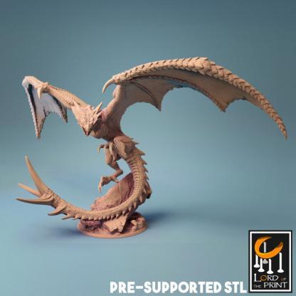Wyvern Tabletop Figure von Lord of the Print