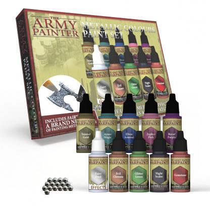 The Army Painter - Metallic Colours Paint Set für deine Tabletop Figuren