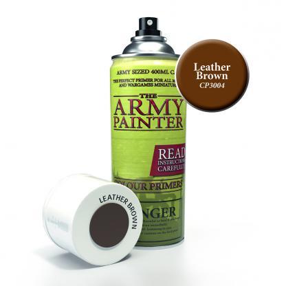 Leather Brown Primer / Grundierung Tabletop Figuren - The Army Painter