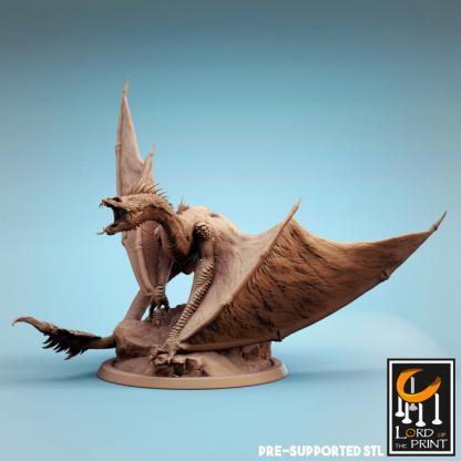 Vouivre Drone Walking Lord of the Print Tabletop Miniature