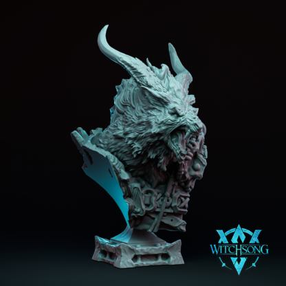 Tabletop Figur Ascendant Greatwolf Büste - Witchsong Miniatures